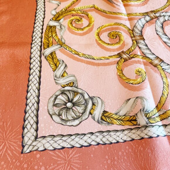 Vintage Hermès Silk Scarf "Jouvence" by Leïla Menchari - Picture 4 of 15